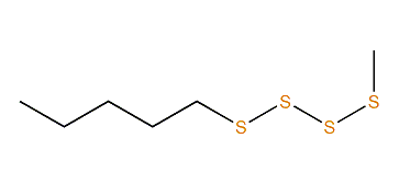 Methyl pentyl tetrasulfide